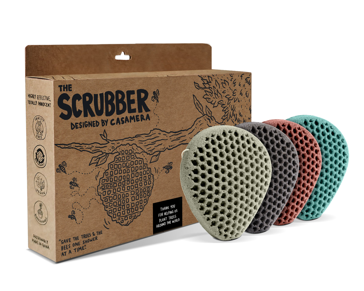 The Scrubber | 天然素材100%のボディスクラブ